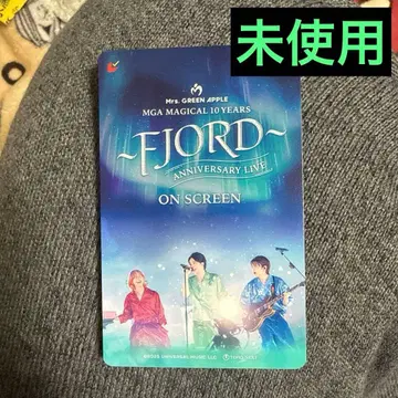 Mrs. GREEN APPLE 10주년 기념 라이브 티켓