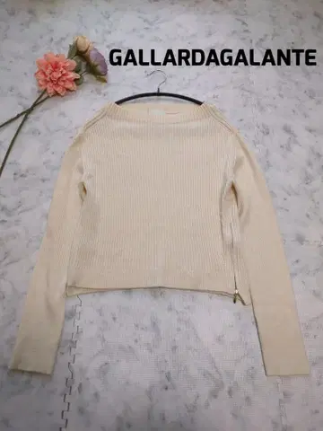 GALLARDAGALANTE 사이드 지퍼 보틀넥 니트