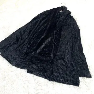 ANGELO TARLAZZI 블랙 판초 사이즈 9