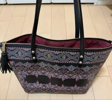 ETRO 에트로 페이즐리 무늬 토트백