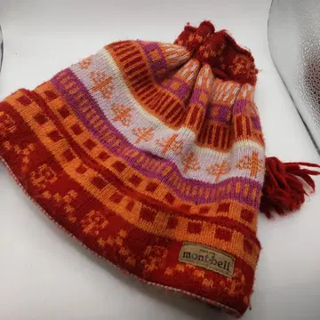 2831 몽벨 니트 캡 레드 몽벨