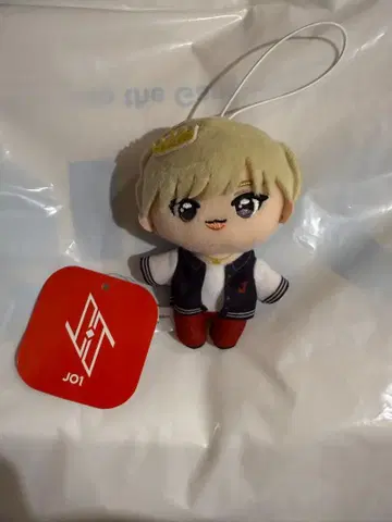 JO1 시로이와 루키 GIGO 한정판 마스코트 봉제 인형