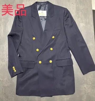 새상품급 Aquascutum 아쿠아 스큐텀 더블 브레스트