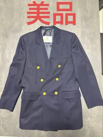 새상품급 Aquascutum 아쿠아 스큐텀 더블 브레스트
