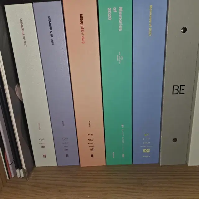 방탄소년단 메모리즈 5권 (2017~2021)