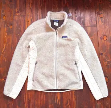 Patagonia Synchilla 플리스 자켓 L 사이즈 크림색