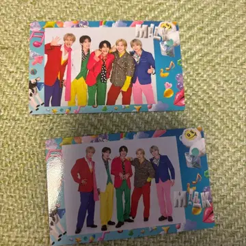 M!LK SMILE POP! 폴라로이드 트레이딩 카드 단체