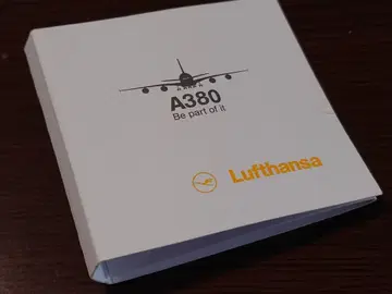 루프트한자 A380 배지 일본 취항 기념