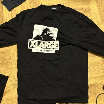 XLARGE 고릴라 로고 긴팔 셔츠 M 블랙