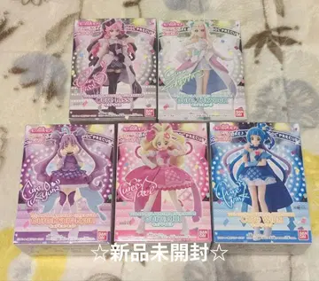 너와 아이돌 프리큐어 큐티 피규어 풀세트 컴플리트