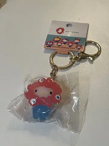 입체 마스코트 클리어 키링 KT