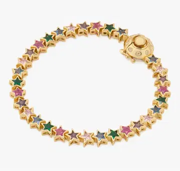 케이트 스페이드 스페이스 카데트 스타 테니스 팔찌