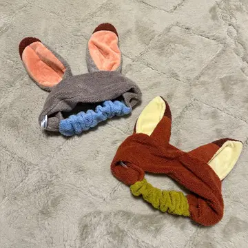 주토피아 닉 주디 헤어밴드 디즈니랜드