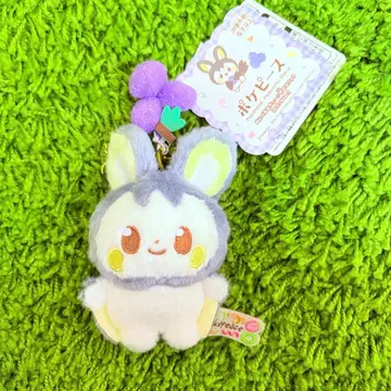 포켓피스 봉제 인형 체인 달린 마스코트 (컬러풀 Ver.) 에몽가