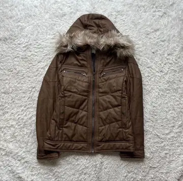 헤이세이 시크 스타일 퍼 자켓 y2k