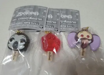 주토피아 아이스캔디 참 3종 세트