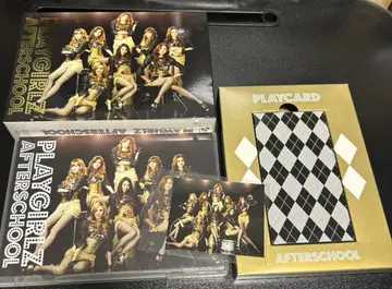 AFTERSCHOOL PLAYGIRLZ 트레이딩 카드 포함
