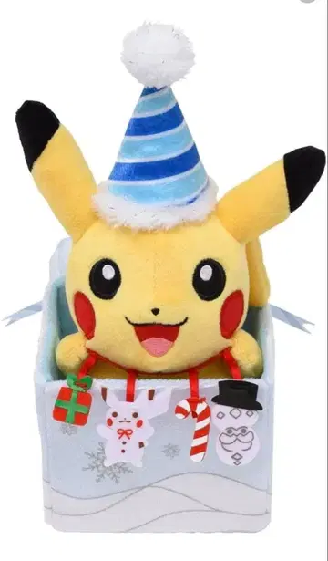 피카츄 크리스마스 봉제 인형 새상품