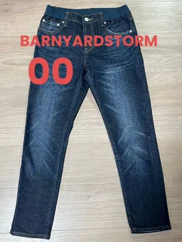 밴야드 스톰 데님 팬츠 라이트 슬림 보이 팬츠00 XS 인디고