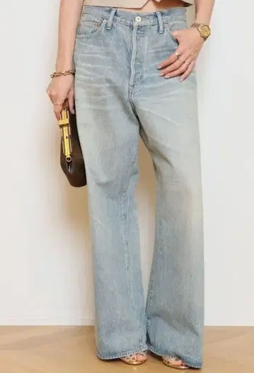 뮤즈 두지엠 클라세 [ HERILL ] HL DENIM WIDE 팬츠