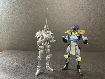 죠죠의 기묘한 모험 가동 피규어 세트 실버 차리오츠 스타 플래티넘