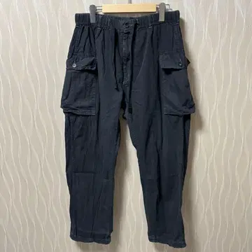 포스트 오버올즈 카고 팬츠 차콜 L 3308-VTC L