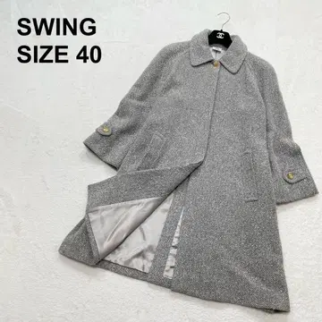 스윙 캐시미어 울 코트 롱 코트 미들 기장 성숙/러블리 (9975)