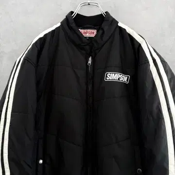 SIMPSON 심슨 패딩 자켓 블랙 LL