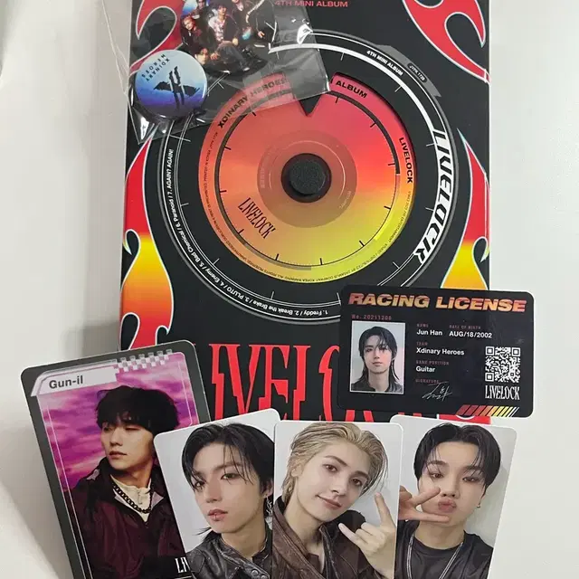 엑디즈 라이브락 앨범