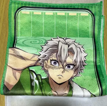 귀멸의 칼날 극락탕 머플러 타월 시나즈가와 사네미