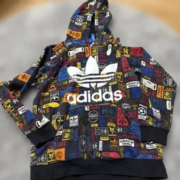 adidas 멀티 컬러 후드티