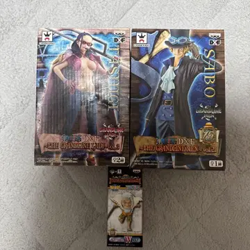 원피스 피규어 타시기 사보 레이리 세트