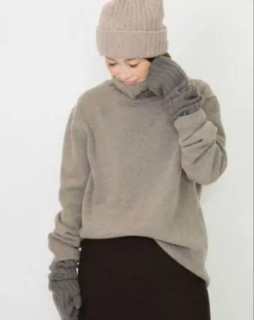 새상품급 deuxieme classe JADE 터틀넥 니트