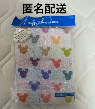 디즈니 미키 페이스 타월 컬러풀
