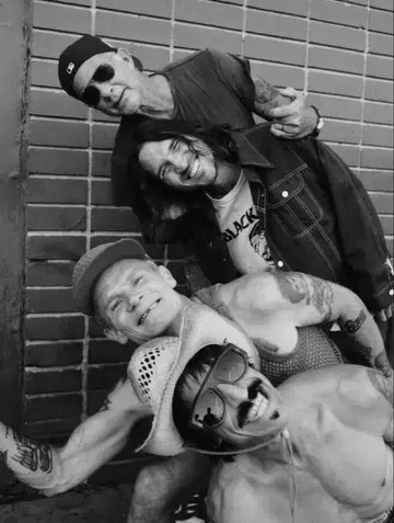 레드 핫 칠리 페퍼스 포스터 락밴드