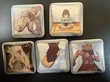 귀멸의 칼날 대사백경 매니악 캔뱃지 이노스케