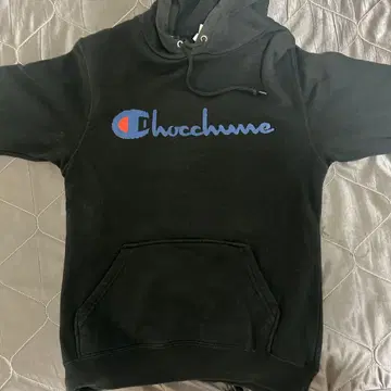 Champion 블랙 후드티