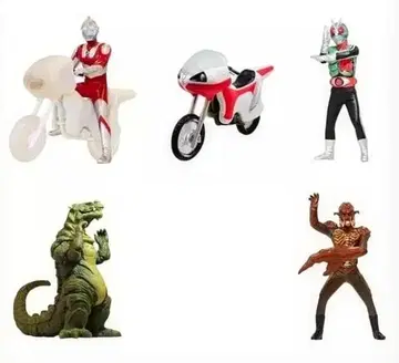 HG 울트라맨 VS 가면라이더 전갈 가드라스 없음 5종 세트 준컴프