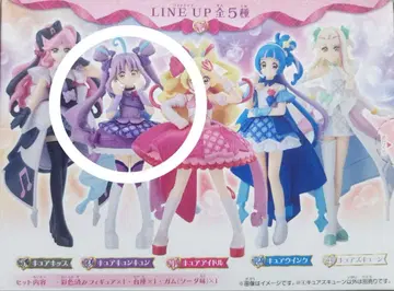 너와 아이돌 프리큐어 큐티 피규어 큐어큐운큐운