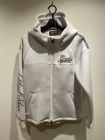 GOTCHA 화이트 후드티 M