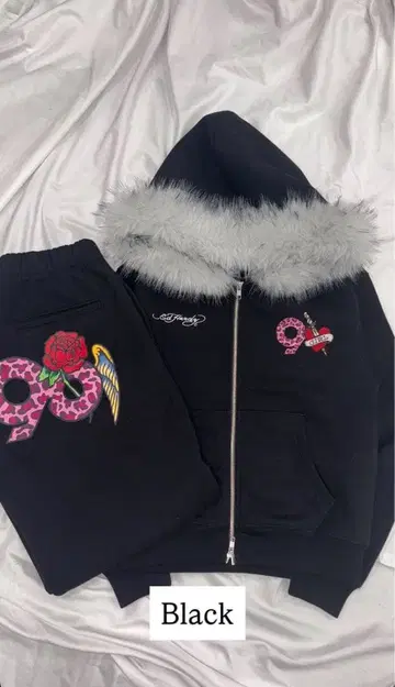 9090 girlxEd Hardy 90 로고 세트업 M