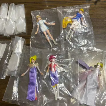 큐티 허니 피규어 5개 세트 컴플리트 당시 물품