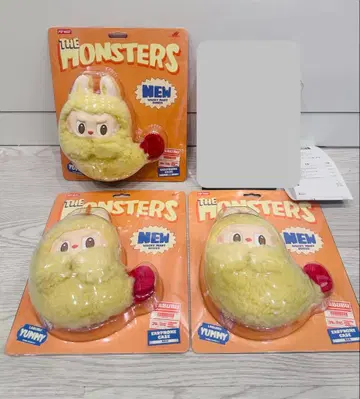 정품 팝마트 러브브 THE MONSTERS 새우튀김 덴푸라 3개