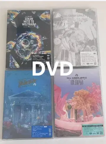 Mrs.GREEN APPLE 일반ver DVD 4작품