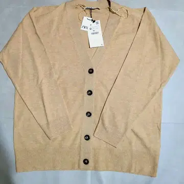 새상품! ZARA 가디건 베이지 M