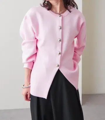 [ Omekashi ] 오메카시 맨투맨 라이크 버튼 가디건