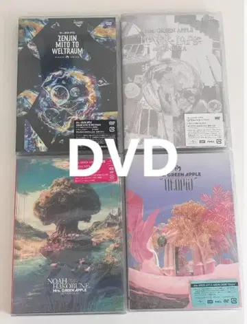 Mrs. GREEN APPLE 일반ver DVD 4작품