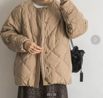 URBAN RESEARCH 코쿤 퀼팅 다운