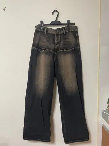 who's who gallery 슬래시 포켓 블라스트 와이드 데님