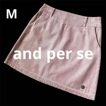 and per se 앤퍼시 코듀로이 스커트 골프 M